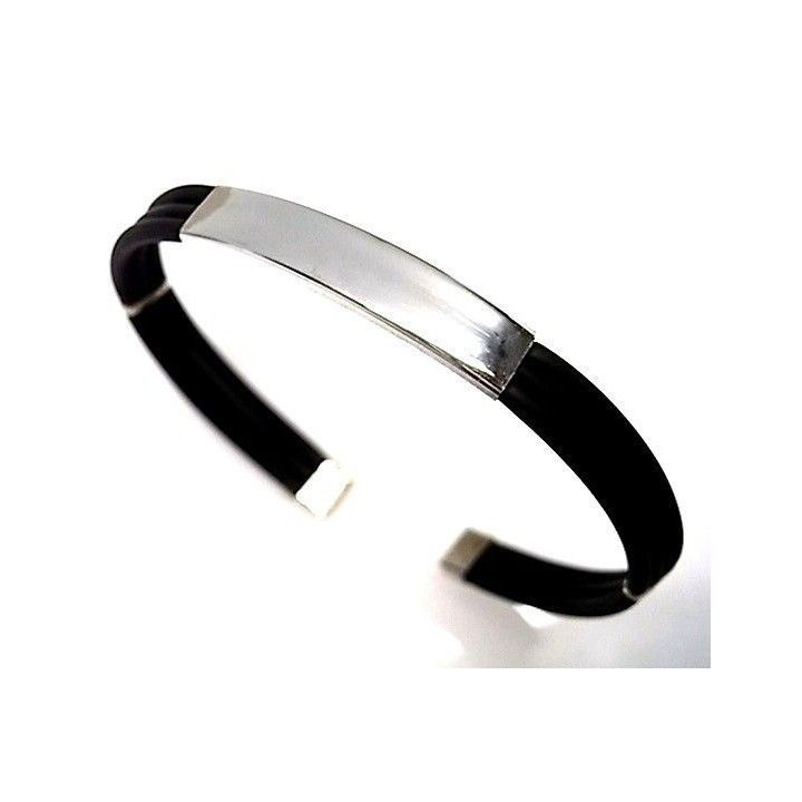 Pulsera caucho color