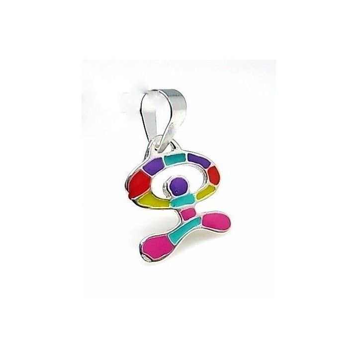 Colgante indalo esmalte pequeño