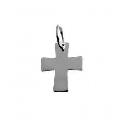 Colgante liso cruz