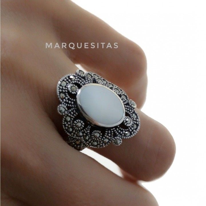 Sortija marquesitas nacar 