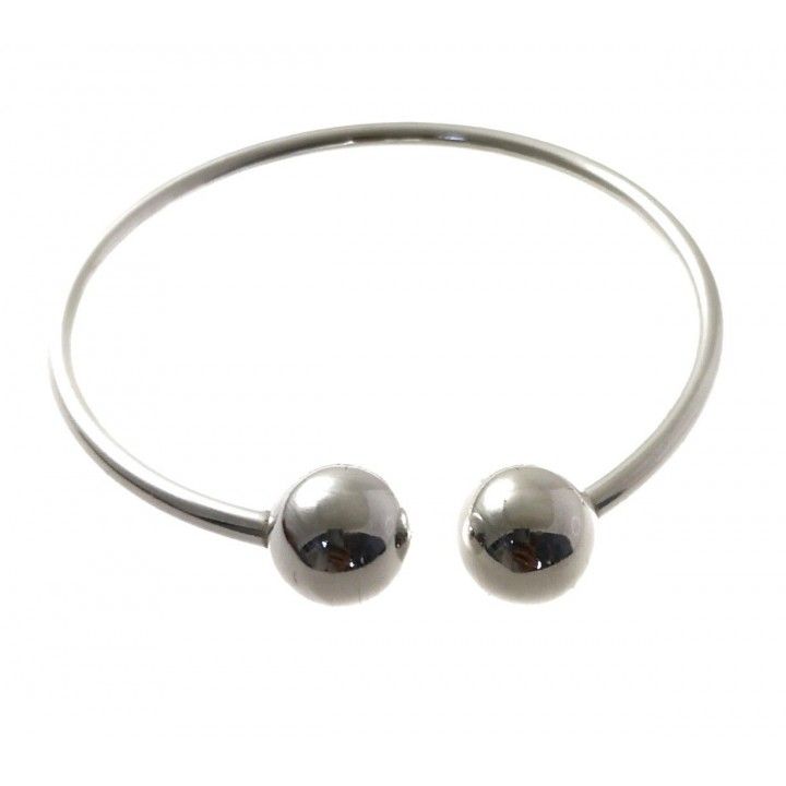 Pulsera tubo bolas 12mm