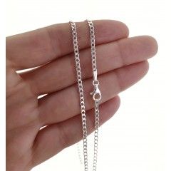 Cadena 60 cm barbada