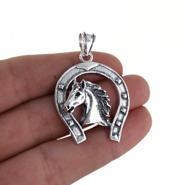 Colgante herradura caballo 