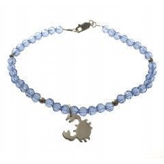 Pulsera infantil cangrejo