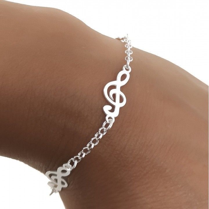 Pulsera clave de sol