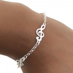 Pulsera clave de sol