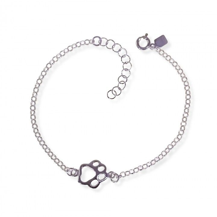 Pulsera rolo huella calada