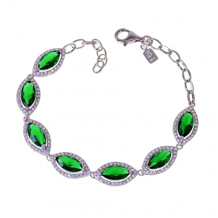 Pulsera circonita color
