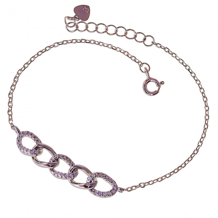 Pulsera microengaste rodio...