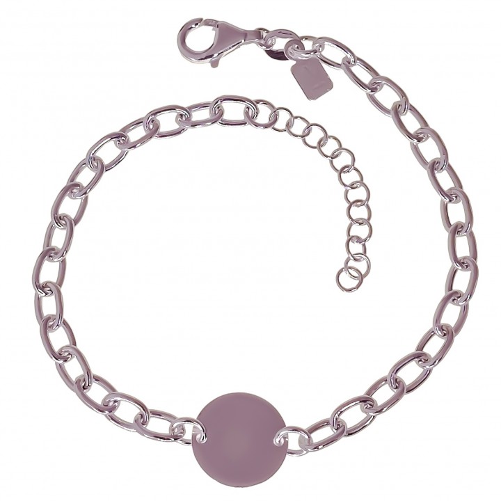 Pulsera eslabones disco