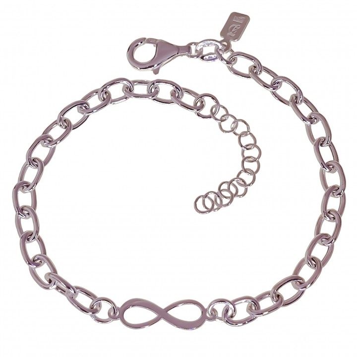 Pulsera eslabones infinito
