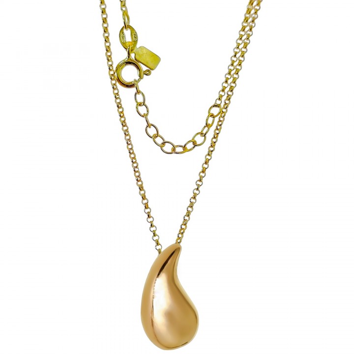 Gargantilla chapada gota