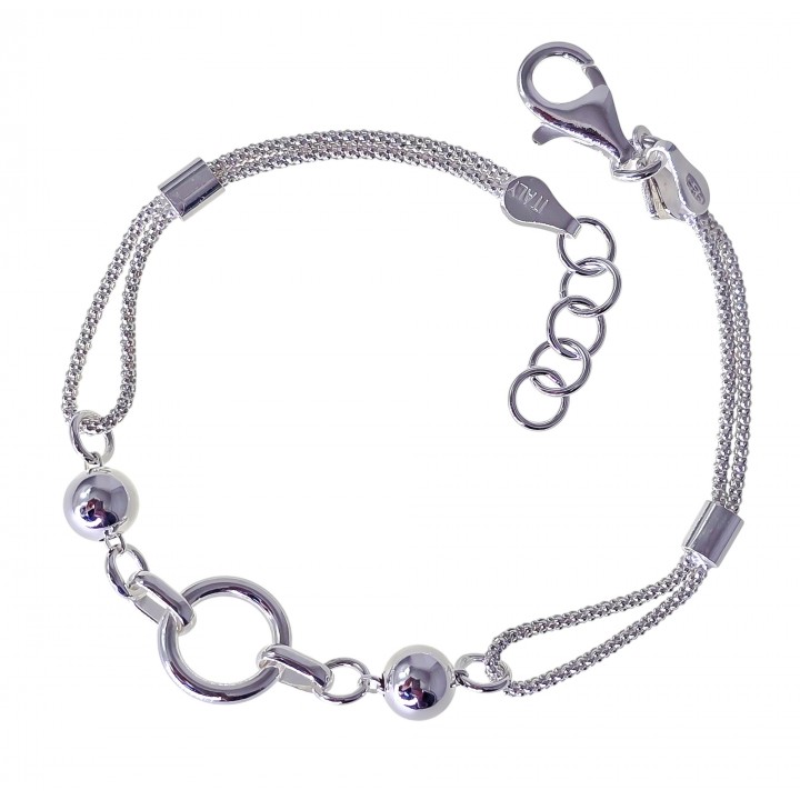 Pulsera coreana karma bolas