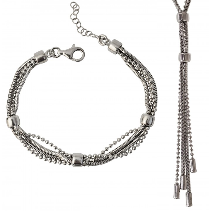 Juego gargantilla y pulsera...