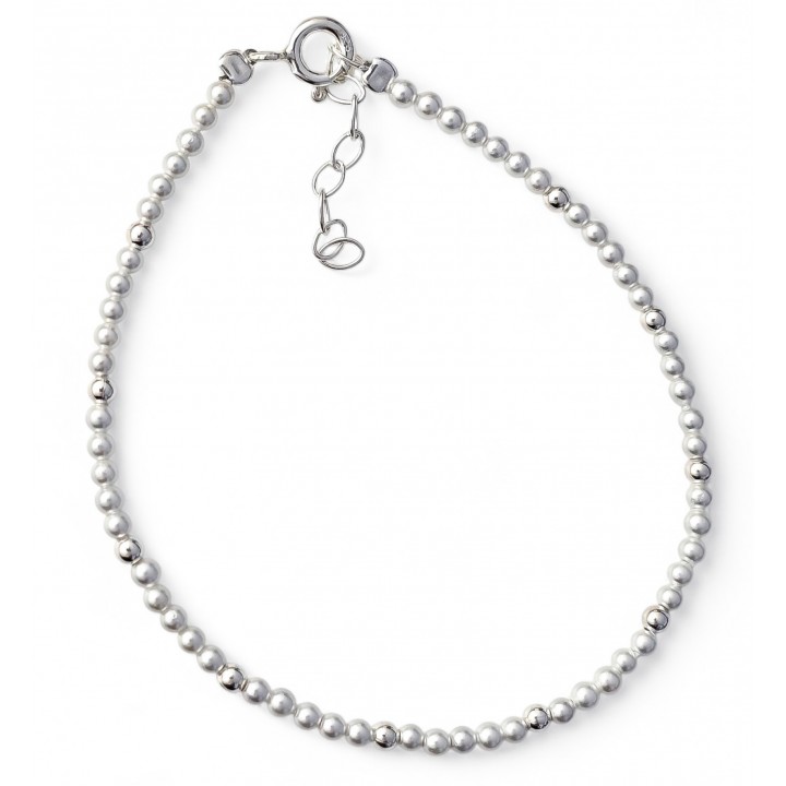 Pulsera bola perla