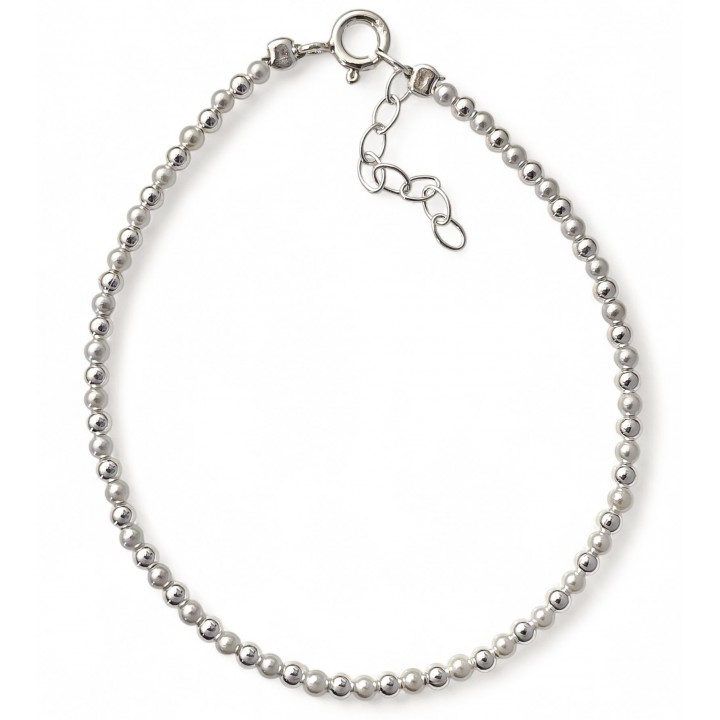 Pulsera perla bolas