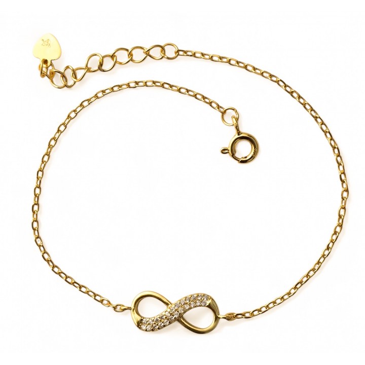 Pulsera chapada infinito...