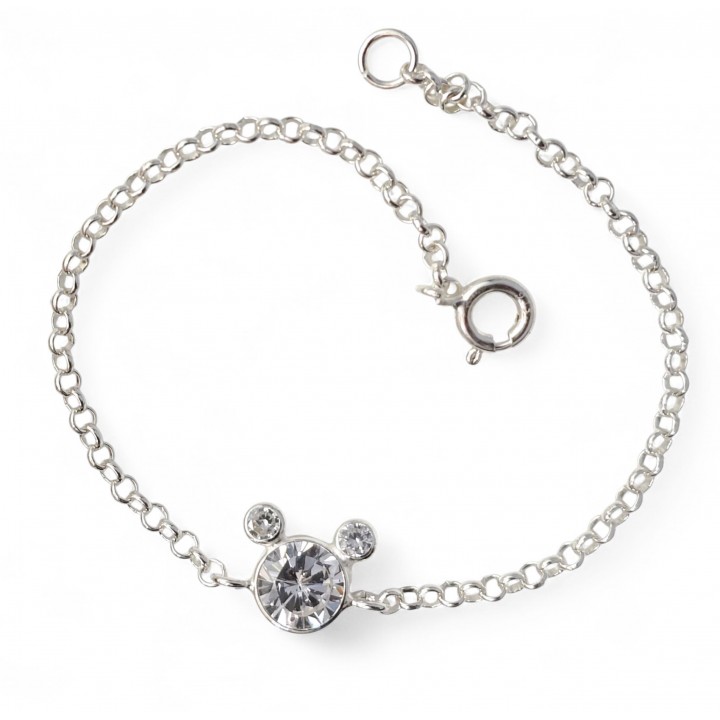 Pulsera infantil rolo chatones
