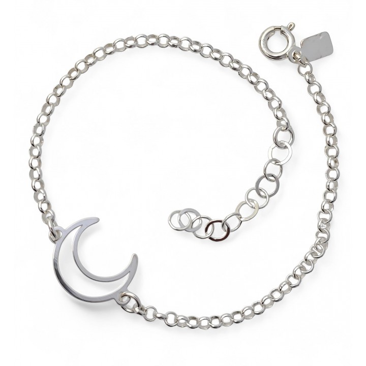 Pulsera luna calada