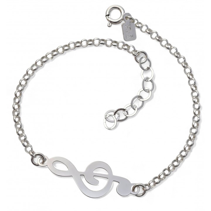 Pulsera clave de sol