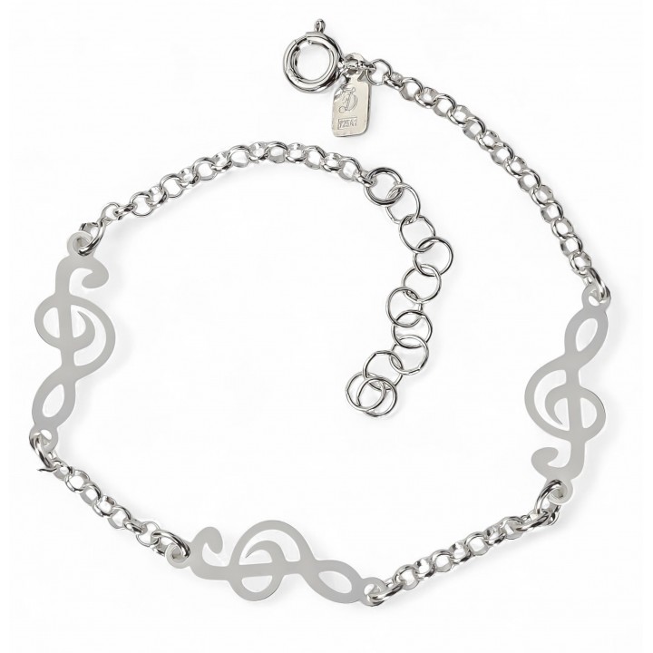 Pulsera clave de sol