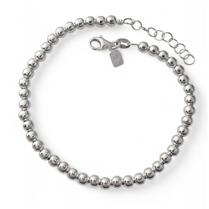 Pulsera bolas 4mm