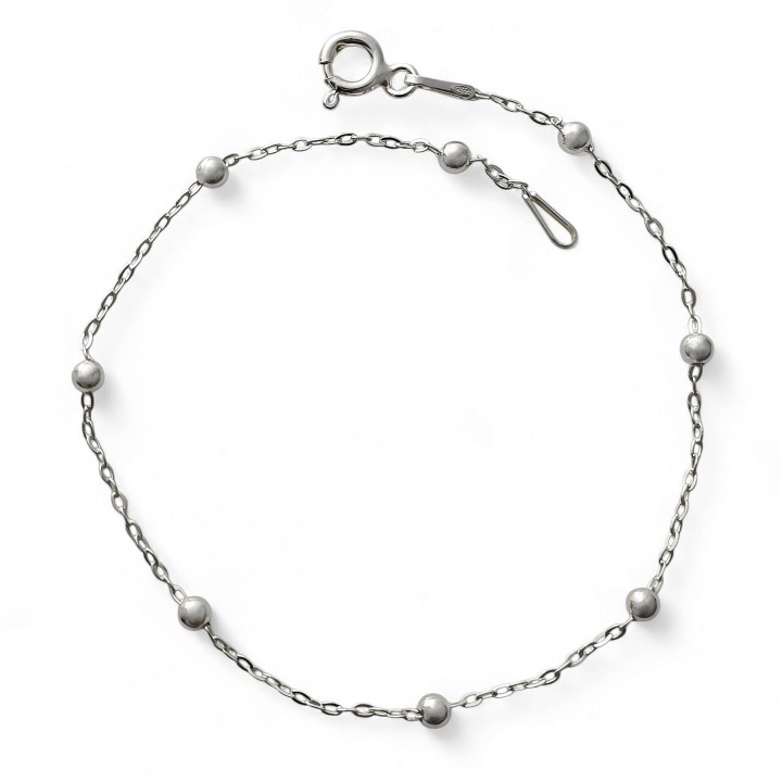 Pulsera cadena bolas