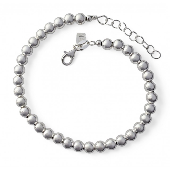 Pulsera bolas 5mm