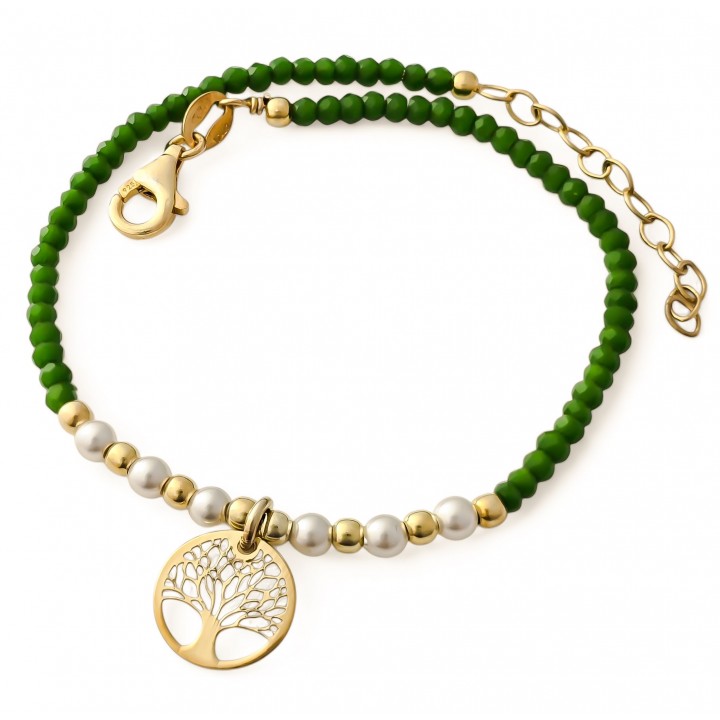 Pulsera chapada piedra...