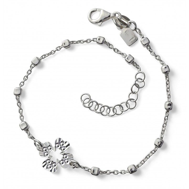 Pulsera combinada trébol...