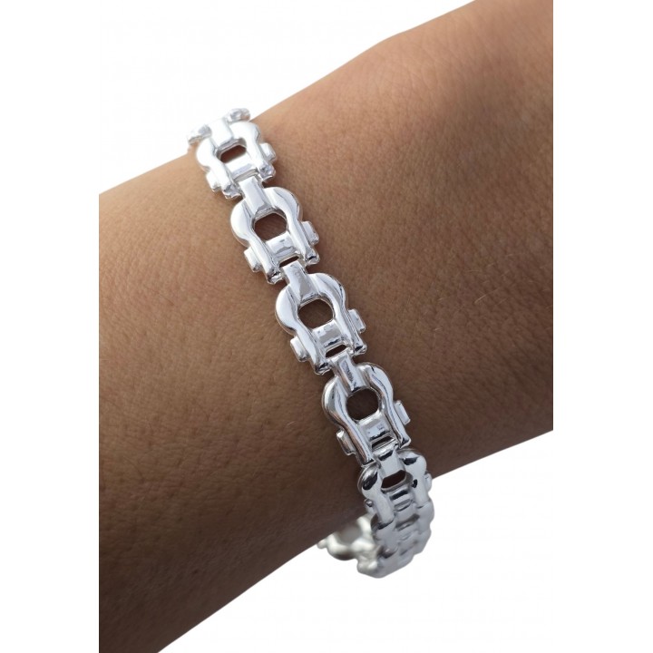 Pulsera estribos hueca