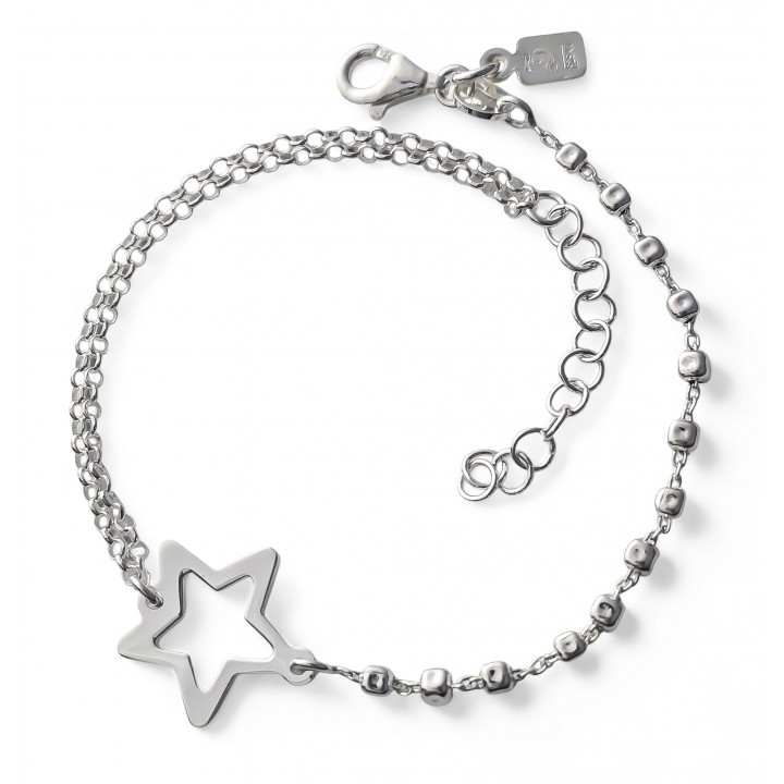 Pulsera estrella cadena...