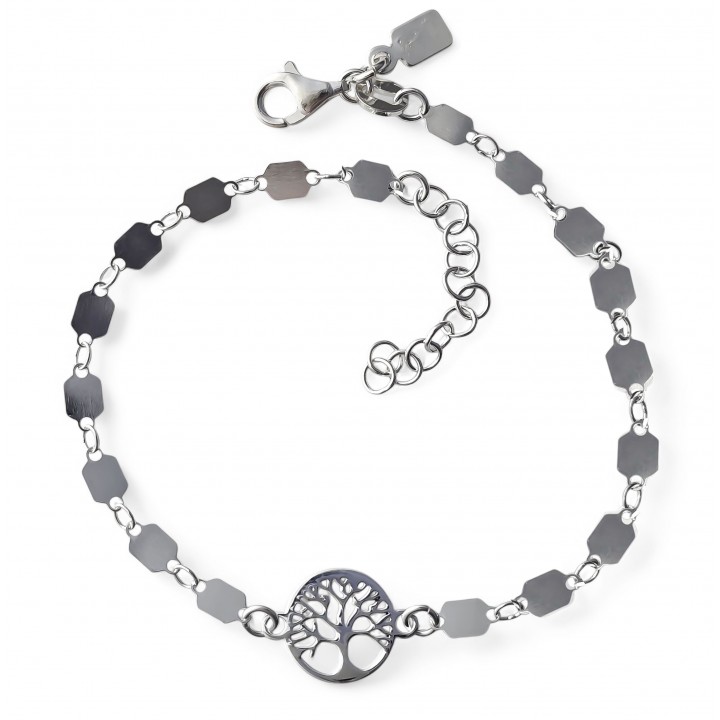 Pulsera chapitas árbol de...