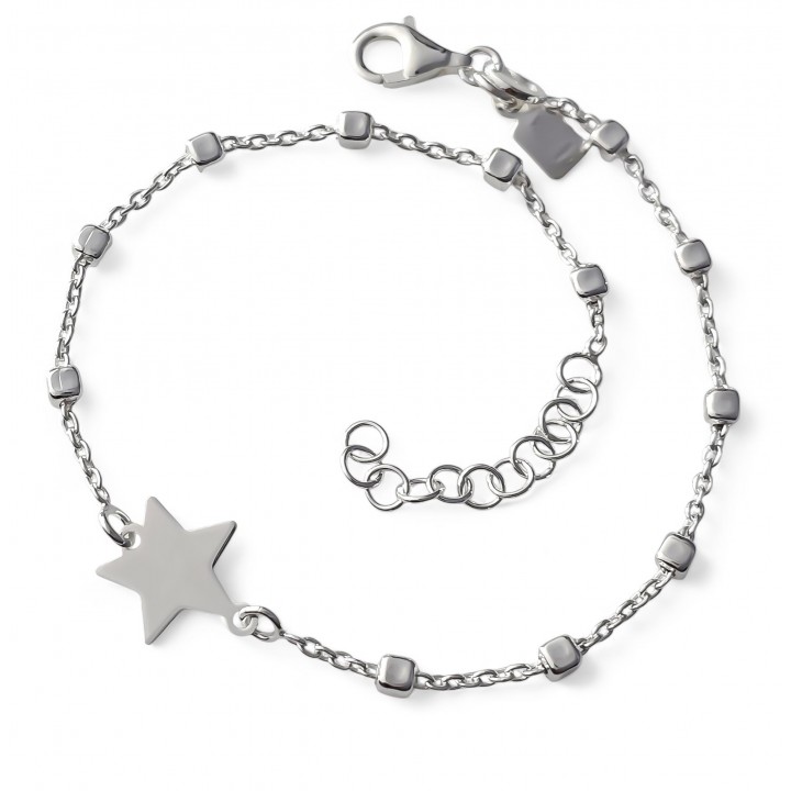 Pulsera combinada estrella