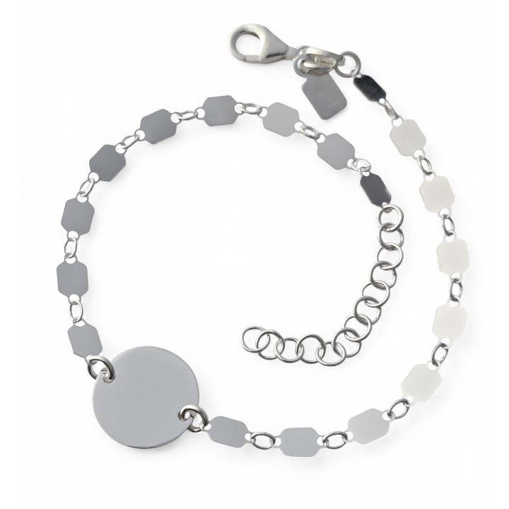 Pulsera chapitas disco