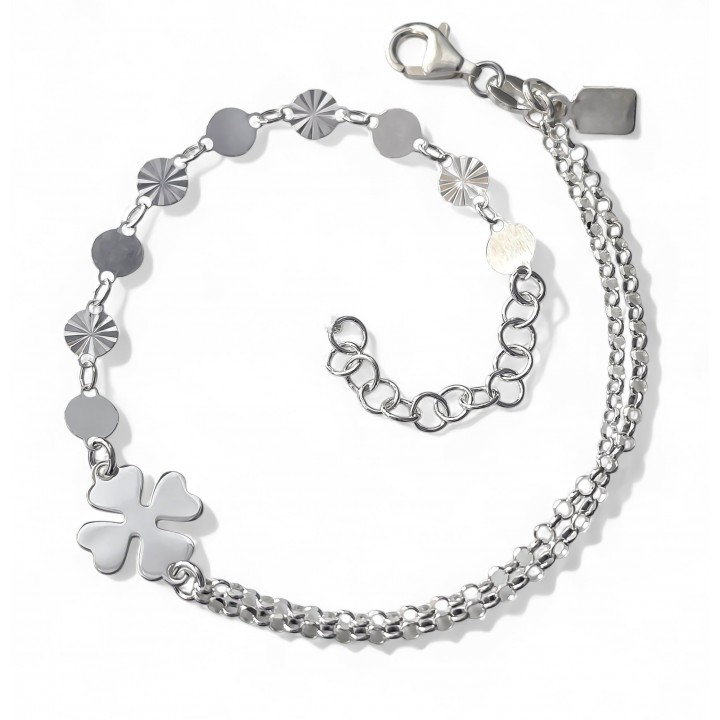 Pulsera doble cadena...