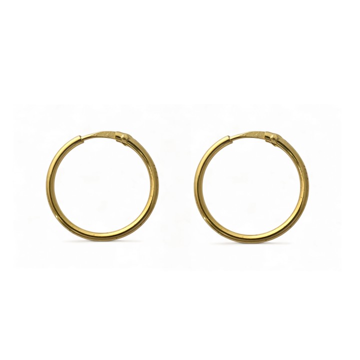 Aro chapado fino 16mm