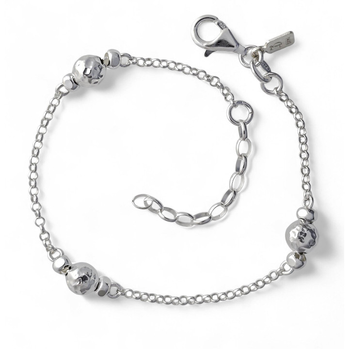 Pulsera rolo bolas
