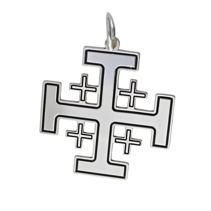 Colgante Cruz de Jerusalén