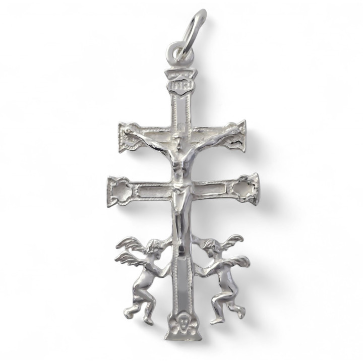 Colgante cruz de Caravaca