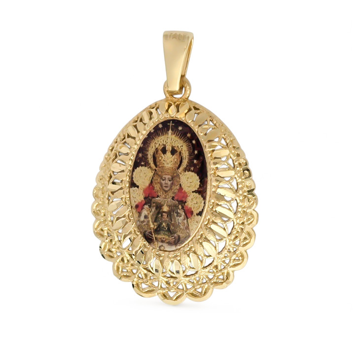 Medalla chapada Virgen del...