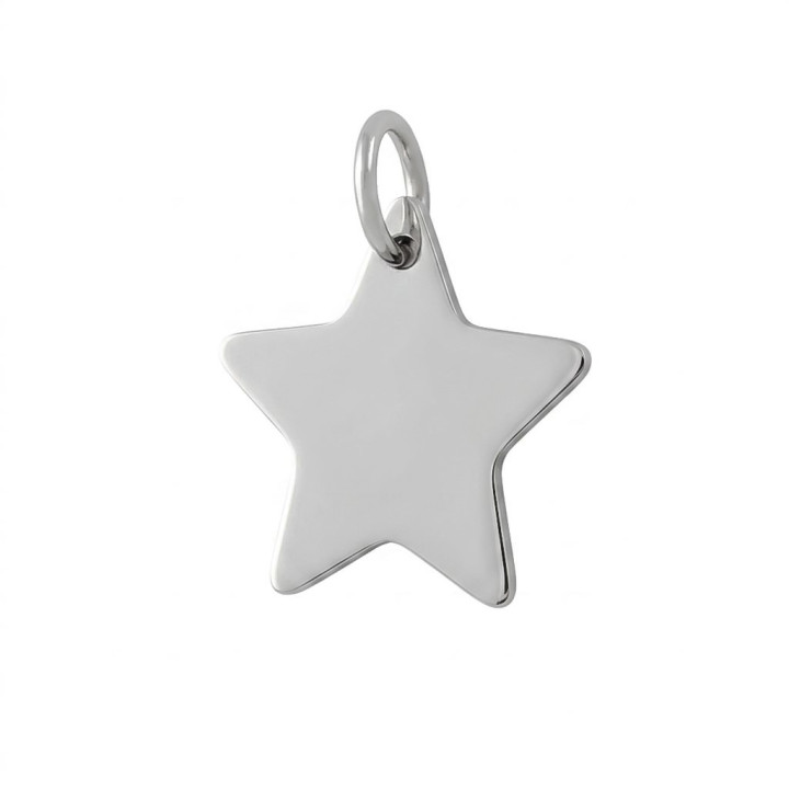 Colgante estrella liso