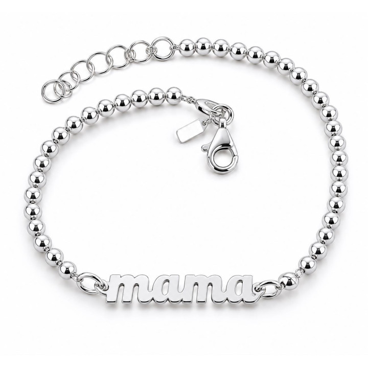 Pulsera bolas mamá