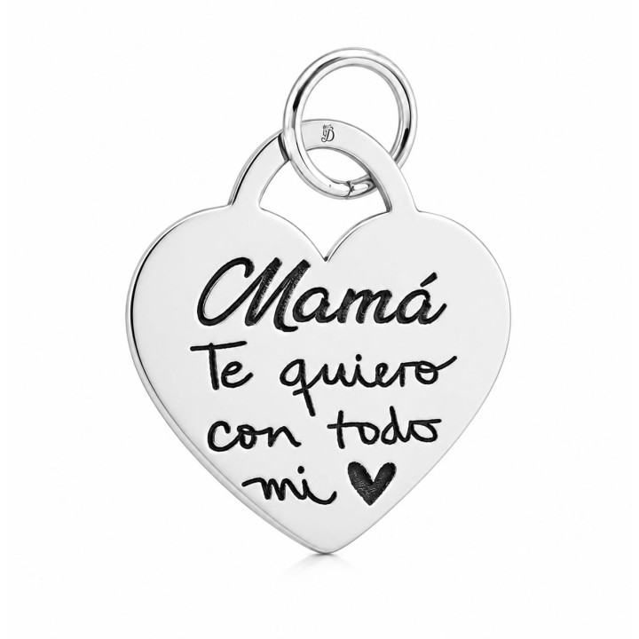 Colgante corazón Mamá