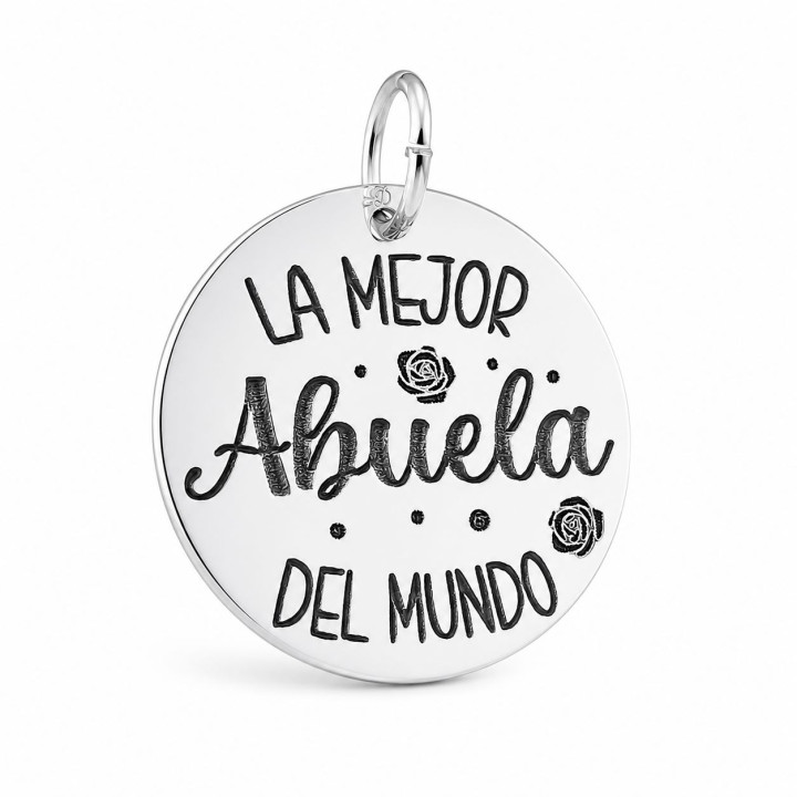Colgante disco abuela