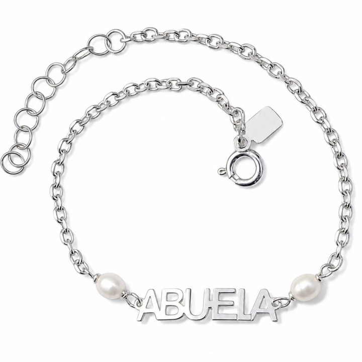 Pulsera abuela perla