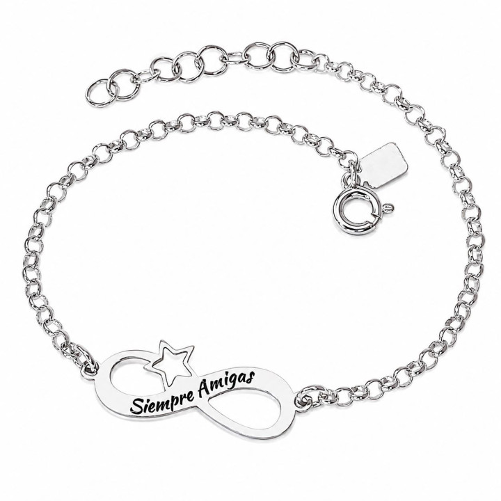 Pulsera infinito siempre...
