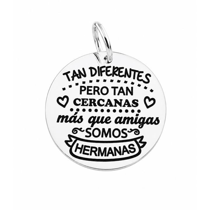Colgante " Tan diferentes...