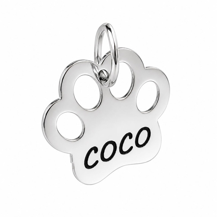 Colgante huella personalizado