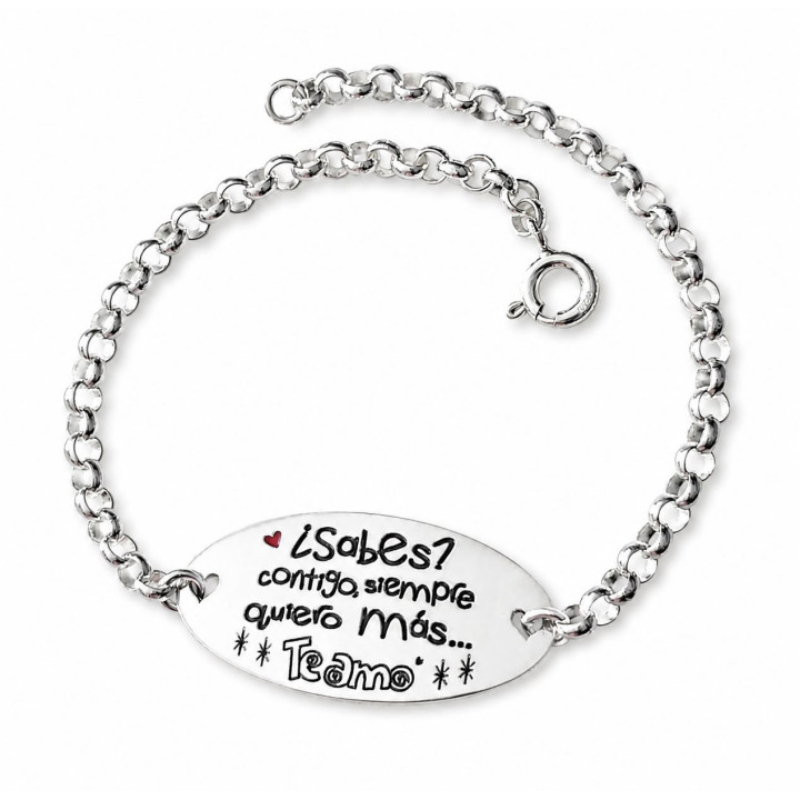 Pulsera corazón infinito